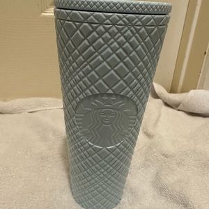 Brand New 2022 Starbucks Venti Jeweled Mint Blue Cup